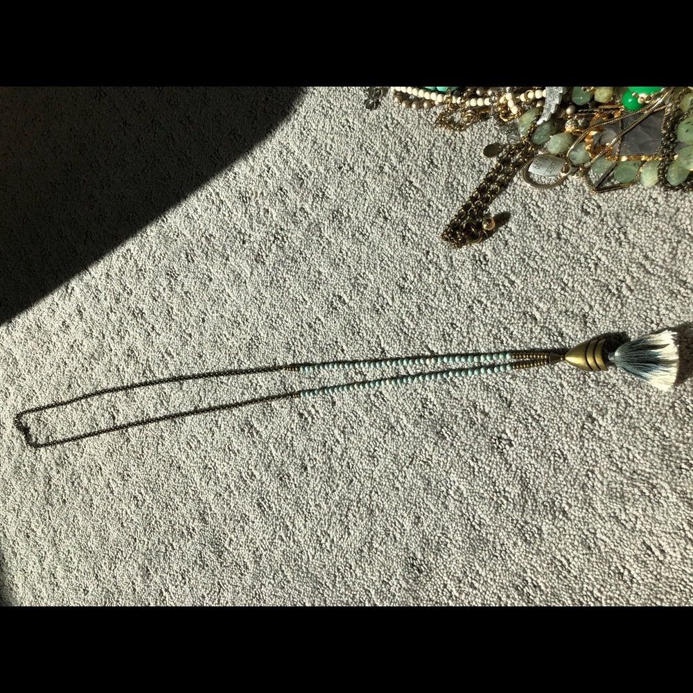 Tassel necklace